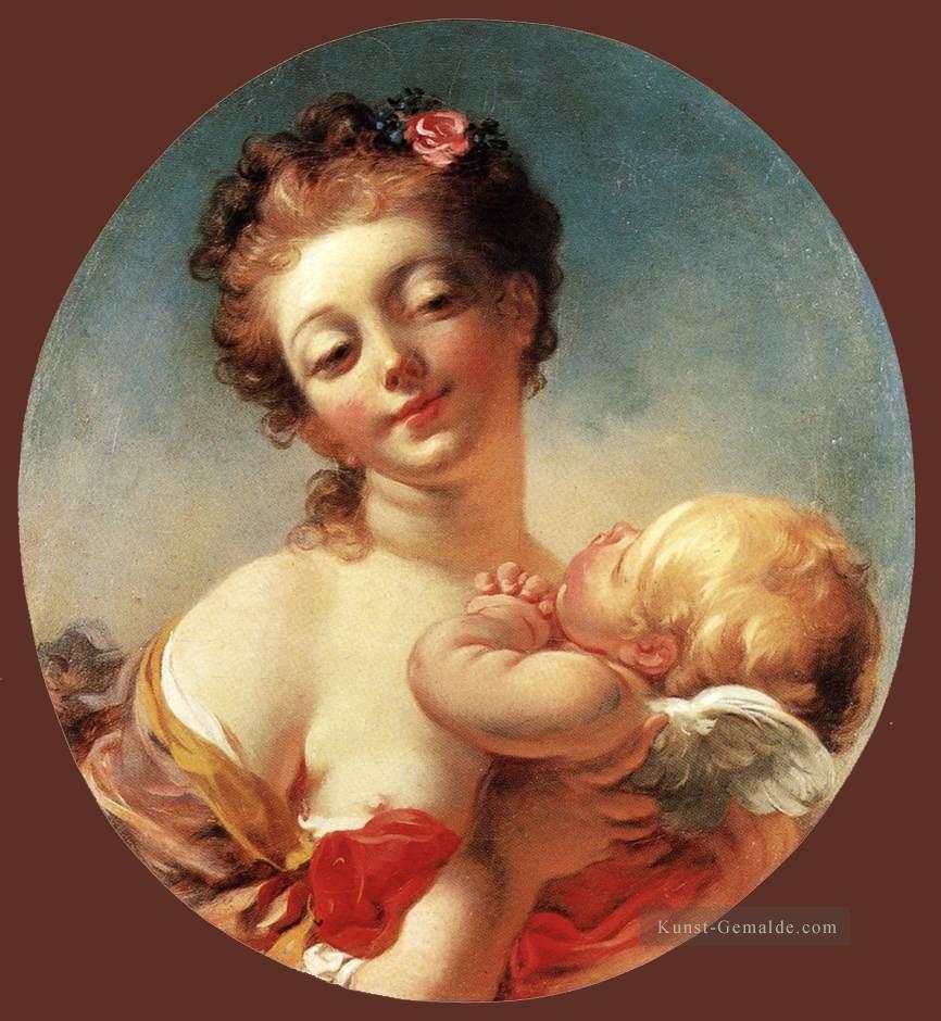 Venus und Amor Rokoko Hedonismus Erotik Jean Honore Fragonard Ölgemälde